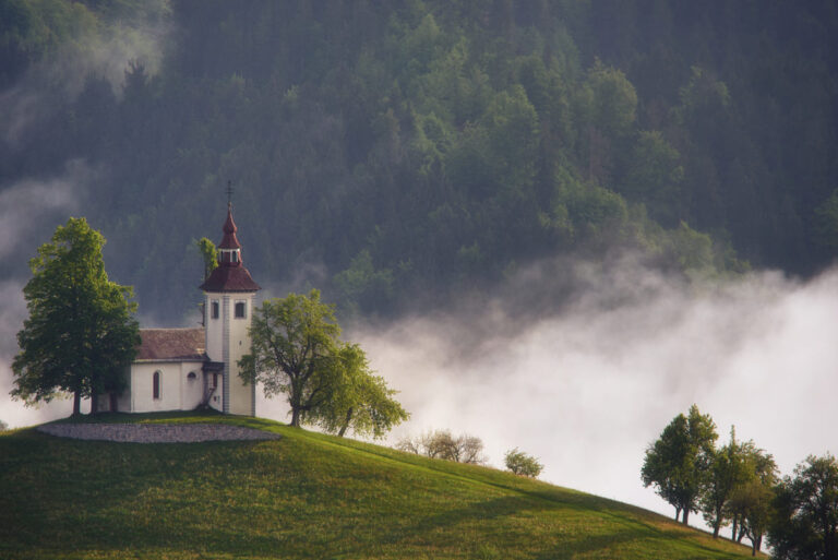 Kościół Świętego Tomasza, Marcin Kęsek fotografia, Slovenian landscape photography, Polish Mountain Photographer, krajobrazy Słowenii