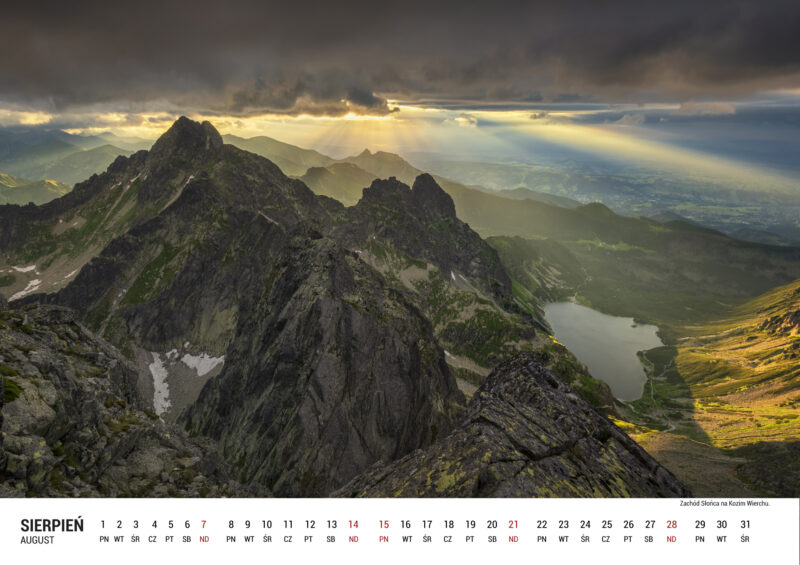 foto Kalendarz góry 2022